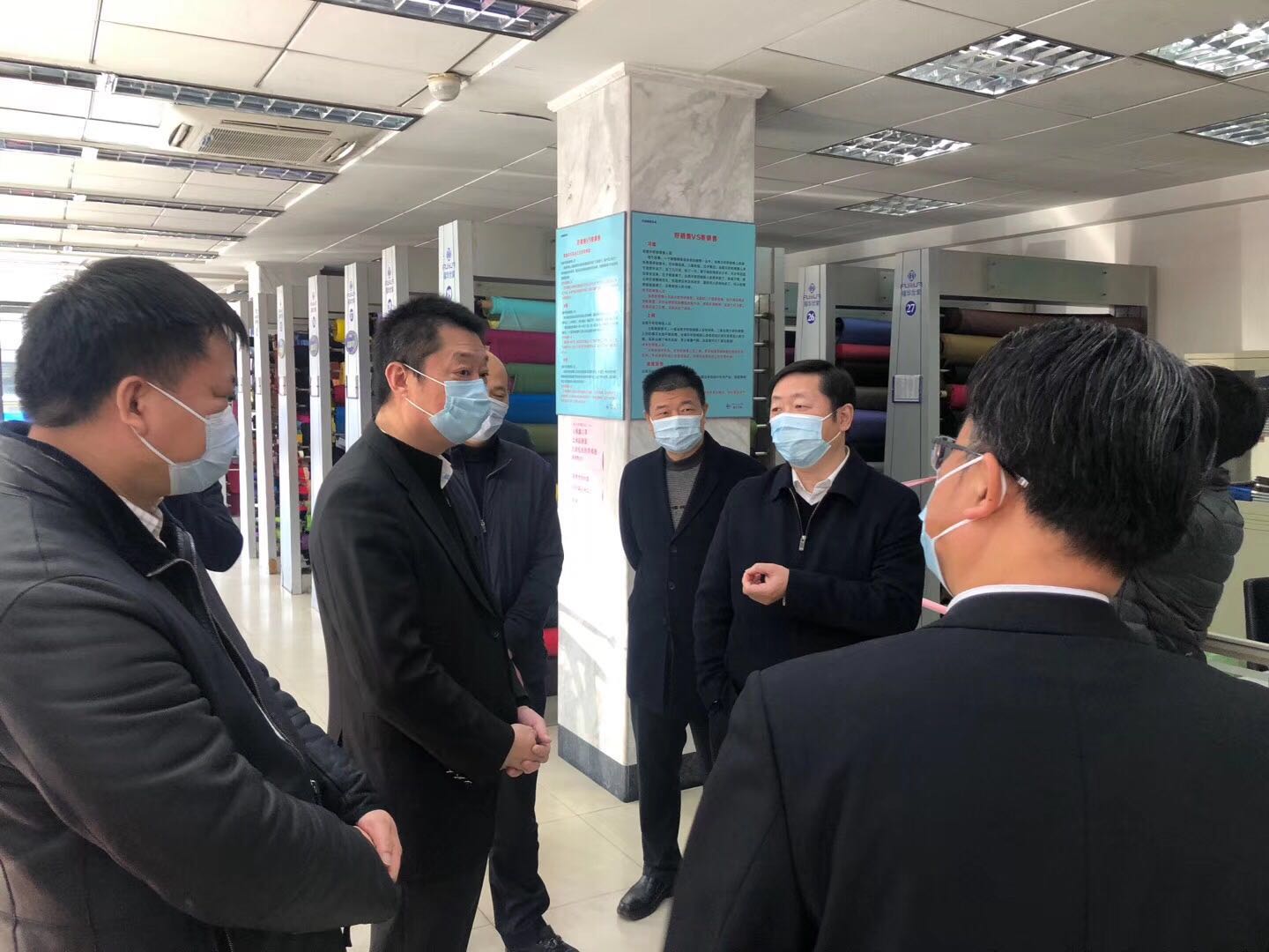 复工复产，向导们来我司视察指导